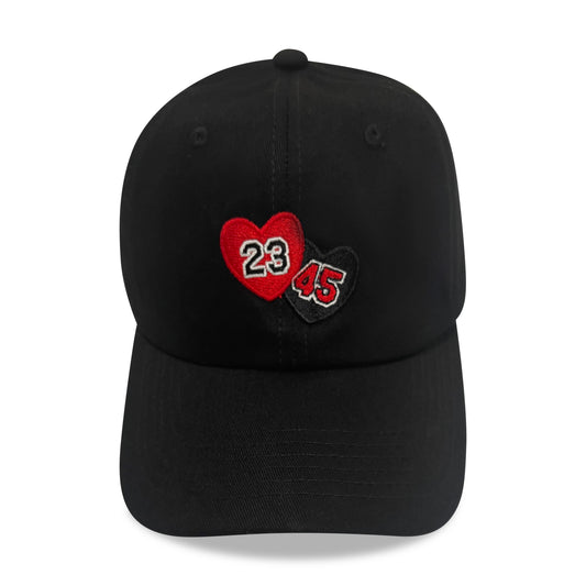 23. 45 Hearts Dad Hat
