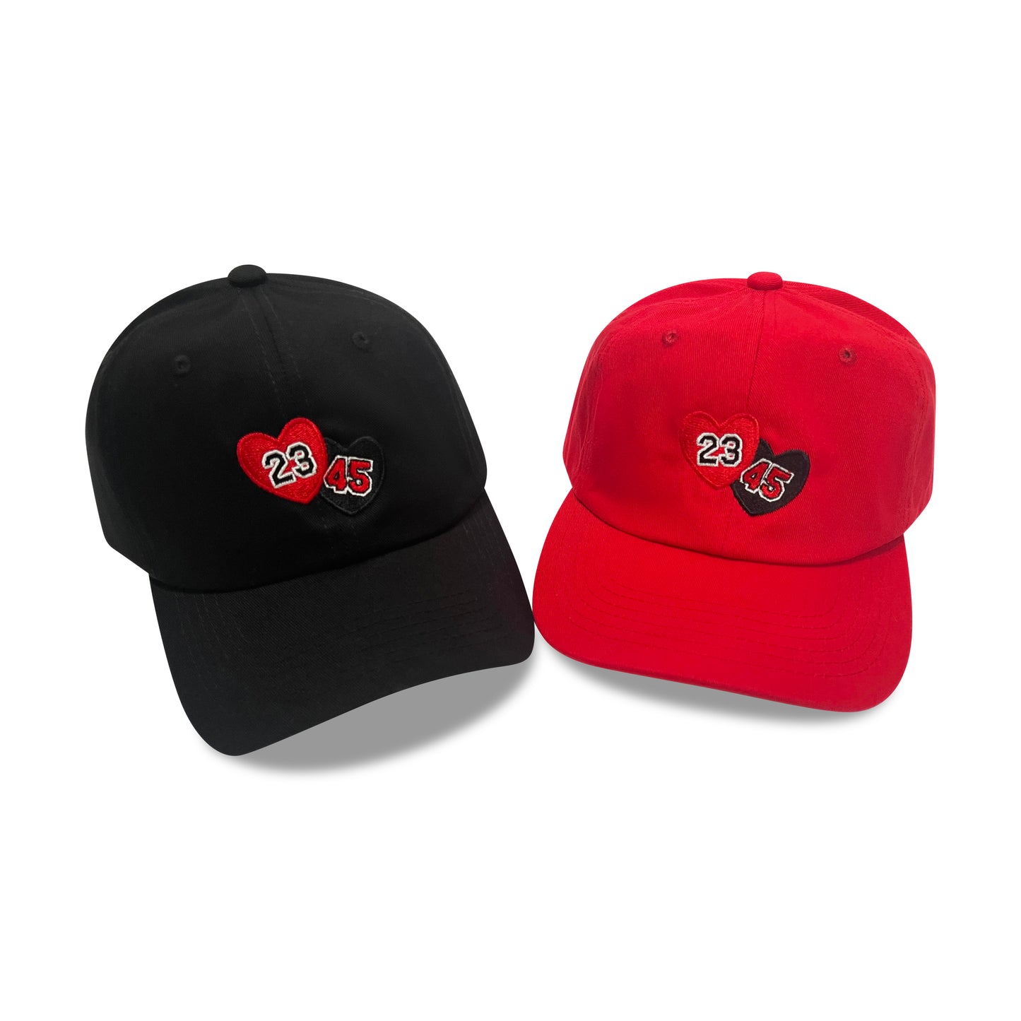 23. 45 Hearts Dad Hat